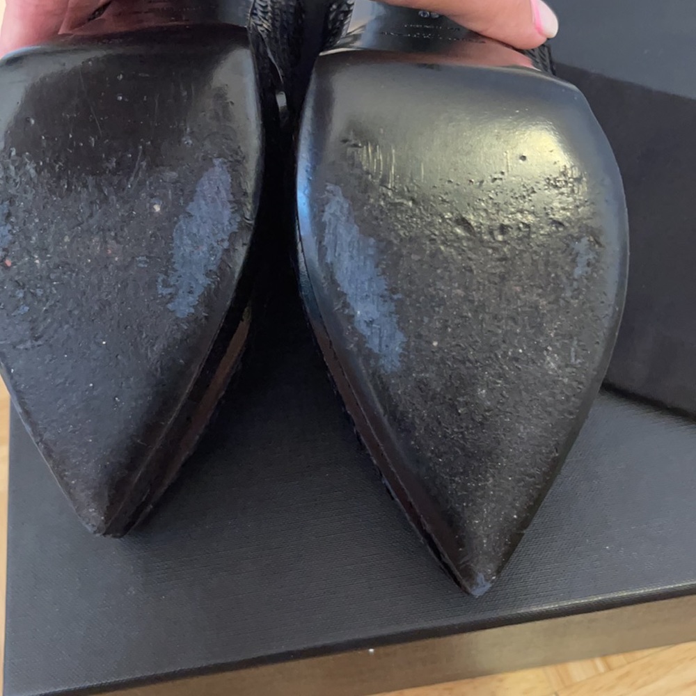 Saint Laurent Classic Janis Python Platform Pumps - image 6